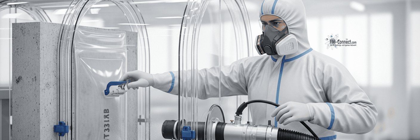 Validierte Arbeitsverfahren für sicheren Umgang mit Asbest und KMF